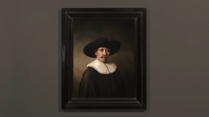 un Rembrandt créé par une intelligence artificielle