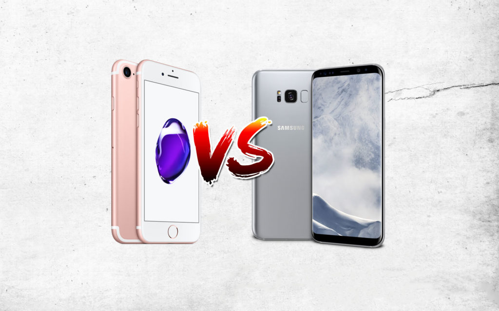 Apple Iphone 7 Vs Samsung Galaxy S8 Comparatif Devotics 4960