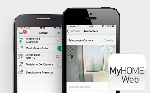 Application MyHome web
