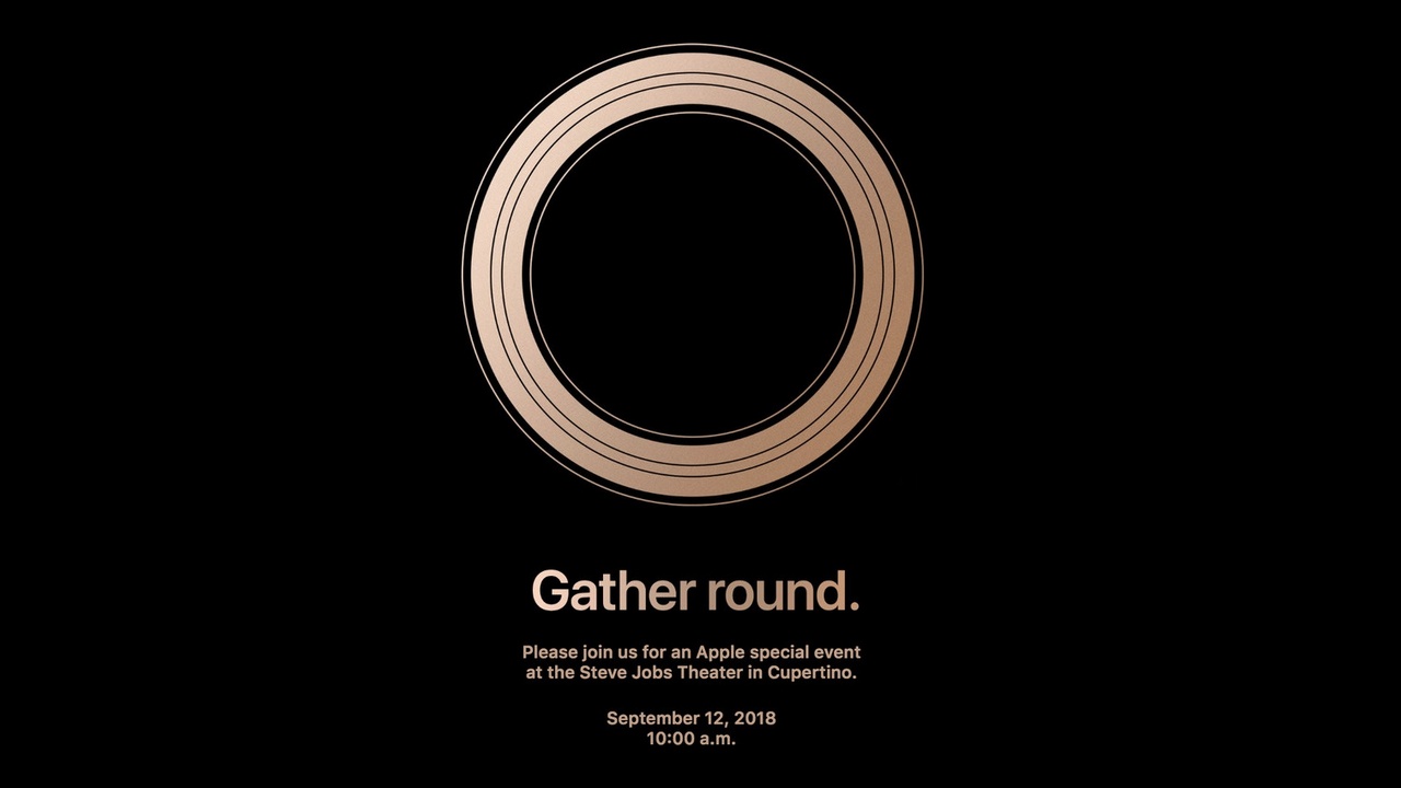 Keynote d'Apple le 12 Septembre 2018