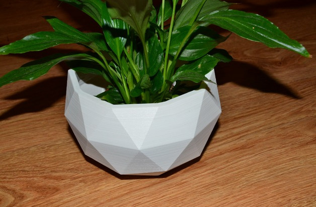 Pot de fleurs imprimé 3D