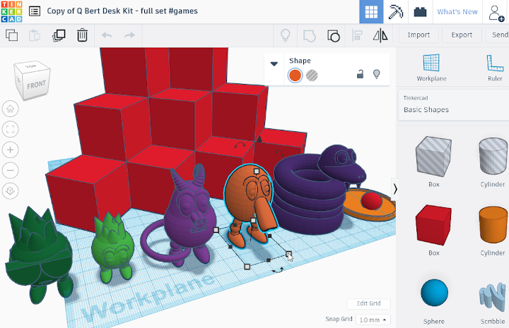 Logiciel de création Tinkercad